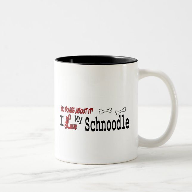 Schnoodle (I Love) Mug (Right)