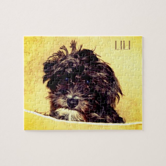 Schnoodle Jigsaw Puzzle Personalized (Horizontal)