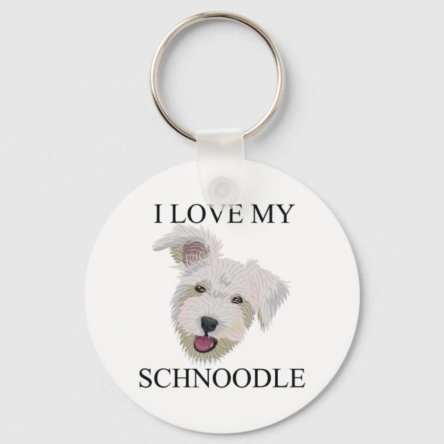 SCHNOODLE Love! Keychain (Front)