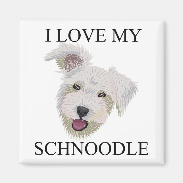 SCHNOODLE Love! Magnet (Front)