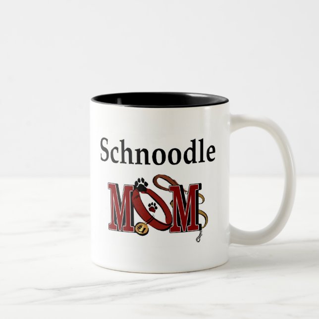 Schnoodle Mom Mug (Right)