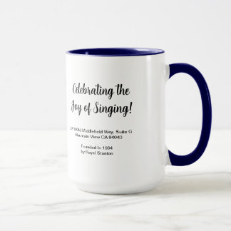 Schola Cantorum “dot logo” mug - in 11 or 15 oz.