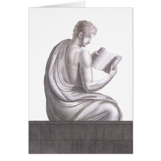 Scholar from Pompei - Greeting Card