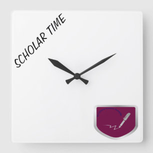 "Scholar Time" wall clock