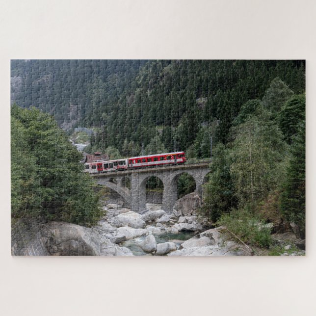 Schöllenen Gorge  Jigsaw Puzzle (Horizontal)
