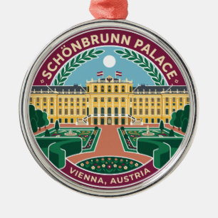 Schonbrunn Palace Austria Metal Ornament