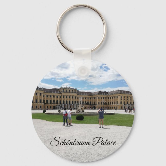 Schönbrunn Palace Vienna, Austria Keychain (Front)