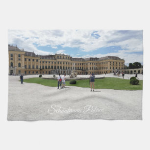 Schönbrunn Palace Vienna, Austria Kitchen Towel