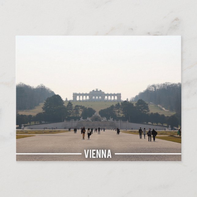Schonbrunn Palace - Vienna Austria Postcard (Front)
