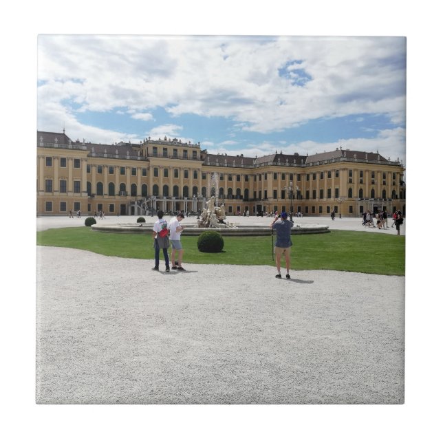 Schönbrunn Palace Vienna, Austria Tile (Front)