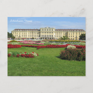 Schönbrunn, Vienna Holiday Postcard