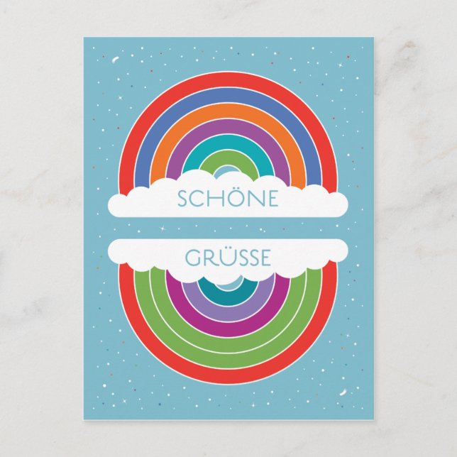 Schöne Grüße Postcard (Front)