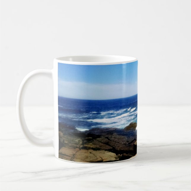 Schoodic Point Coffee Mug (Left)