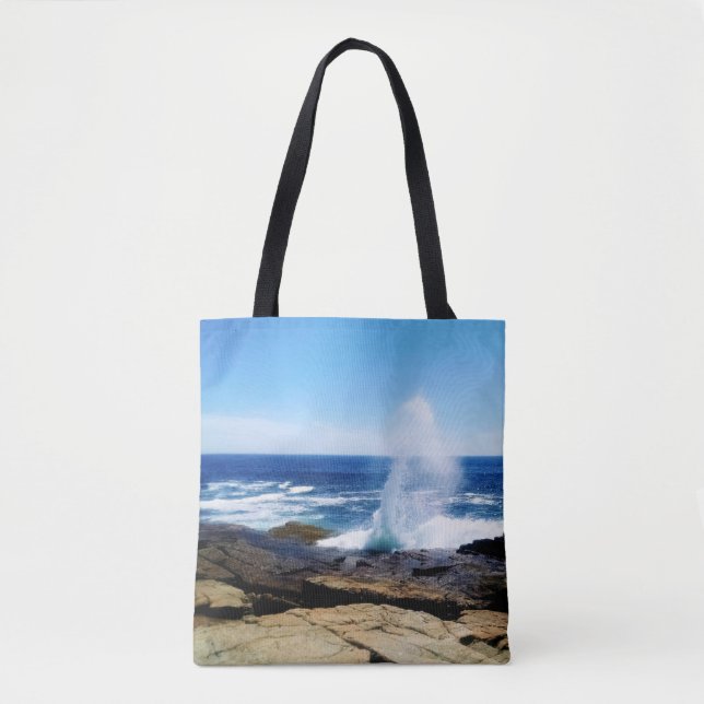 Schoodic Point Tote Bag (Front)