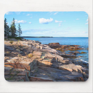 'Schoodic Shoreline' Mouse Pad