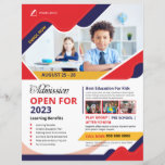 School Admission Flyer Template<br><div class="desc">School Admission Flyer Template</div>