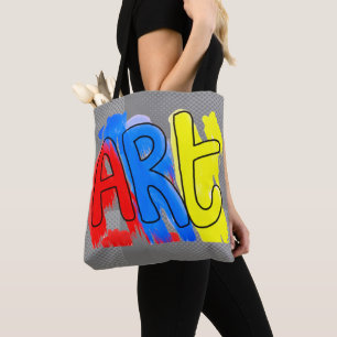 School Art Teacher Student Tote Bag
