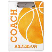 School Basketball Coach Personalized Retro Trendy