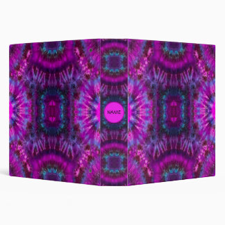 School Binder Personalized Tye Die Pattern
