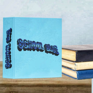 School Bluz-3DII  Binder