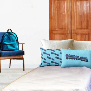 School Bluz-3DII Lumbar Pillow