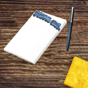 School Bluz-3DII Post-it Notes
