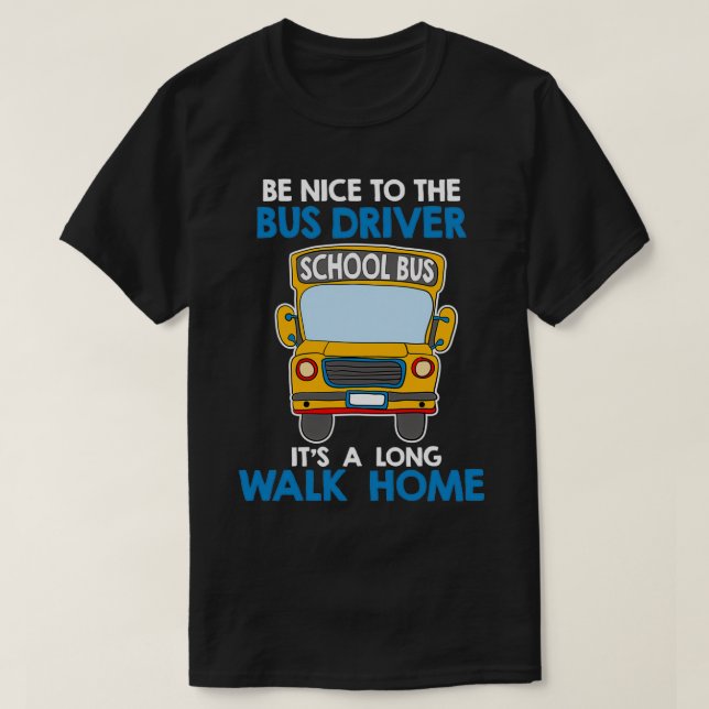 School bus 27 T-Shirt (Design Front)