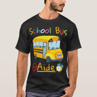School Bus Aide Squad Back to School Matching Grou T-Shirt