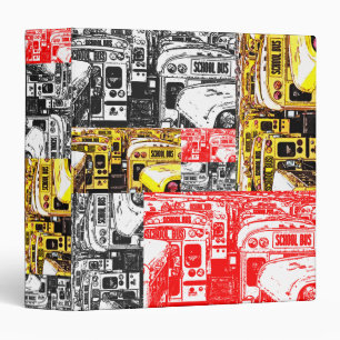 School Bus Avery Binder