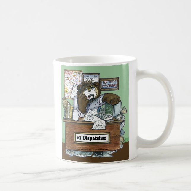 School Bus Dispatcher's Mug (Right)