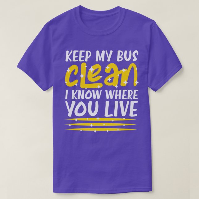School Bus Driver 11 T-Shirt (Design Front)
