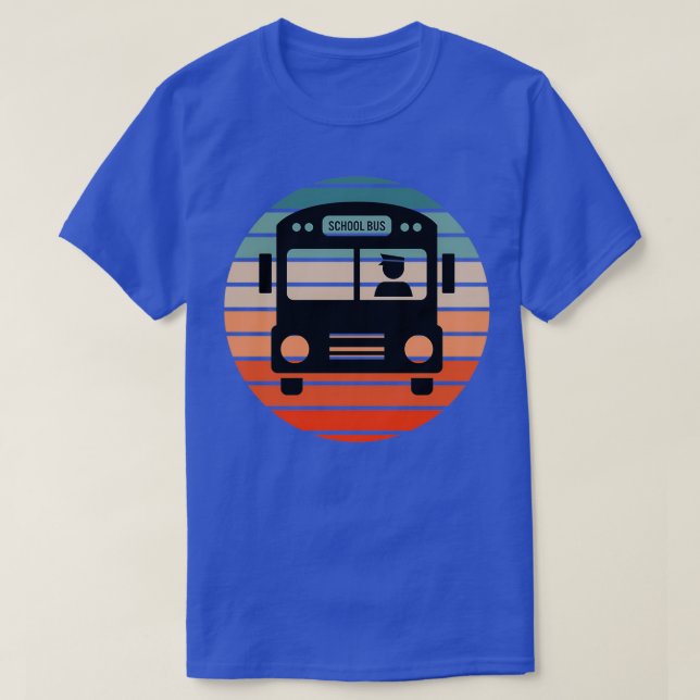 School Bus Driver And School Bus Operator T-Shirt (Design Front)