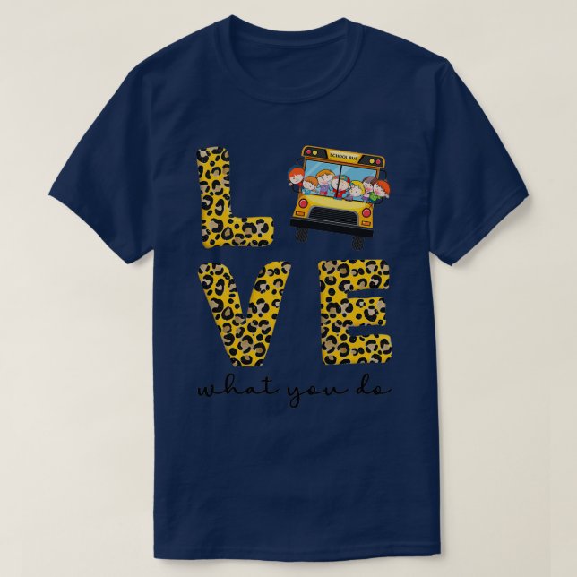 School Bus Driver Appreciation School Bus Driving  T-Shirt (Design Front)