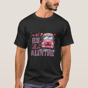 School Bus Driver bus full of valentine T-Shirt