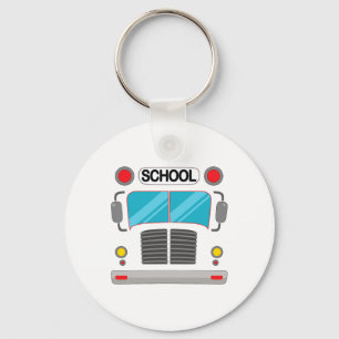 School Bus Driver Costume Halloween Fun Adults And Keychain
