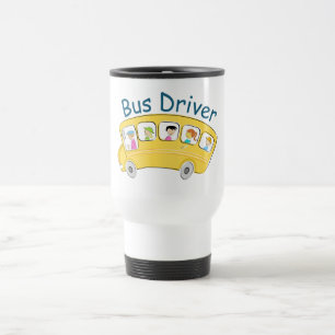 School Bus Driver - Female Travel Mug