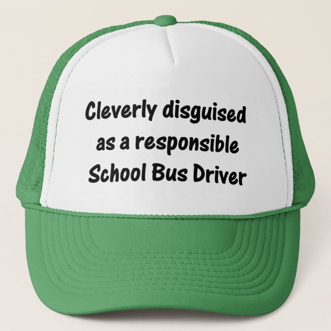 School Bus Driver Hat (Front)