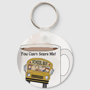 School bus driver keychain