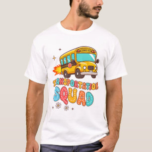 School Bus Driver Life Yellow Bus Transportation S T-Shirt