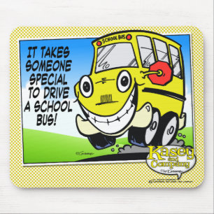 School Bus Driver Mouse Pad
