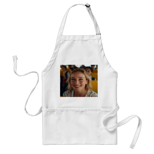 School Bus Driver Photo Customize Standard Apron (Front)