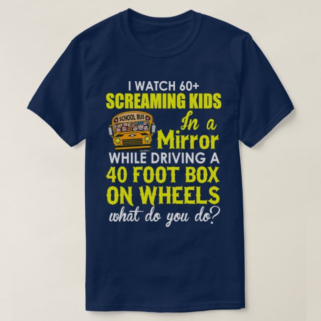 School Bus Driver School Bus Driver Appreciation G T-Shirt (Design Front)