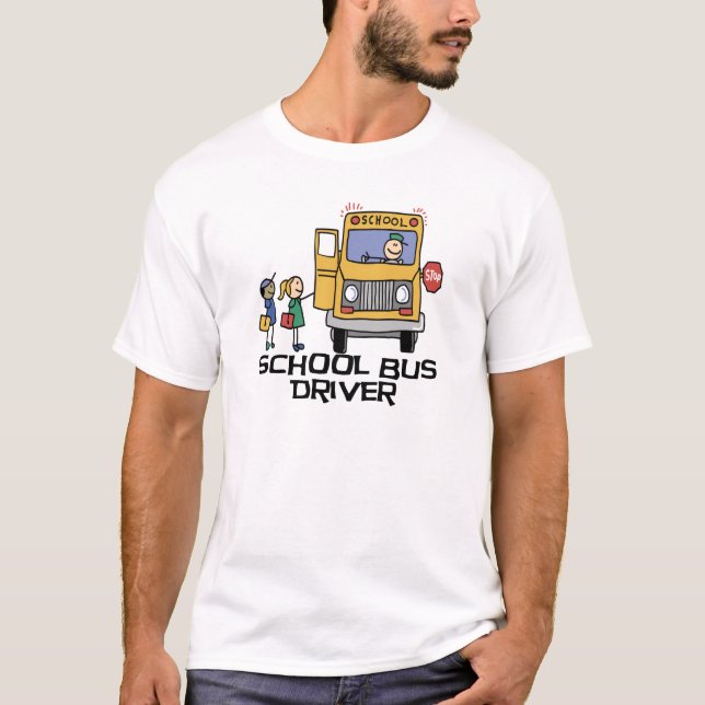 School Bus Driver T-shirts and Gifts. (Front)