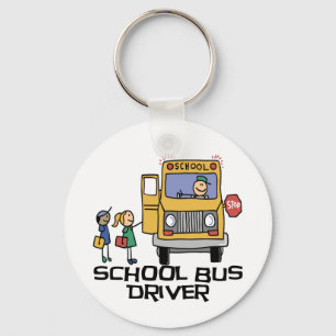 School Bus Driver T-shirts and Gifts. Keychain