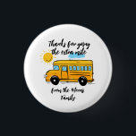 School Bus Driver Thank You Button | Bus Driver Ap<br><div class="desc">Show appreciation for the everyday heroes who safely transport students to and from school with this School Bus Driver Thank You Button. This thoughtful and cheerful pin is a wonderful way for students, parents, and schools to say thank you to their hardworking bus drivers. Perfect for Bus Driver Appreciation Day,...</div>