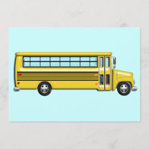 School Bus Invitation