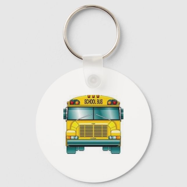 School Bus Keychain (Front)