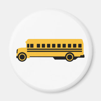 School bus magnet