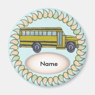School Bus magnet  