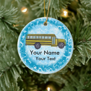 School Bus Ornament